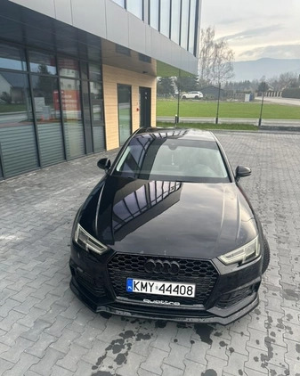 Audi A4 cena 90000 przebieg: 100000, rok produkcji 2017 z Myślenice małe 277